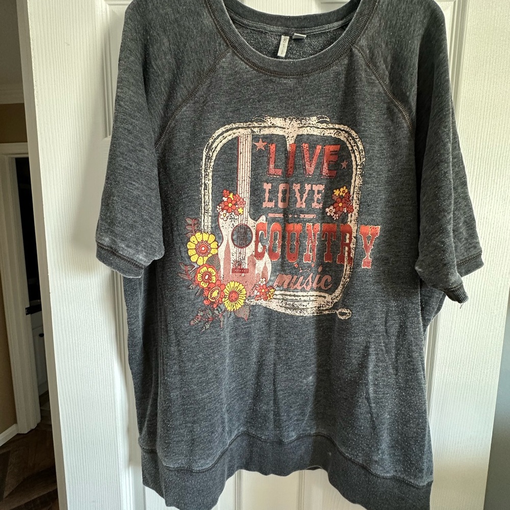 Cato Charcoal Graphic Sweatshirt